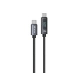 Devia Extreme Speed Series C To C PD 60W Metal Woven Fast Cable with Digital Display 1.2m