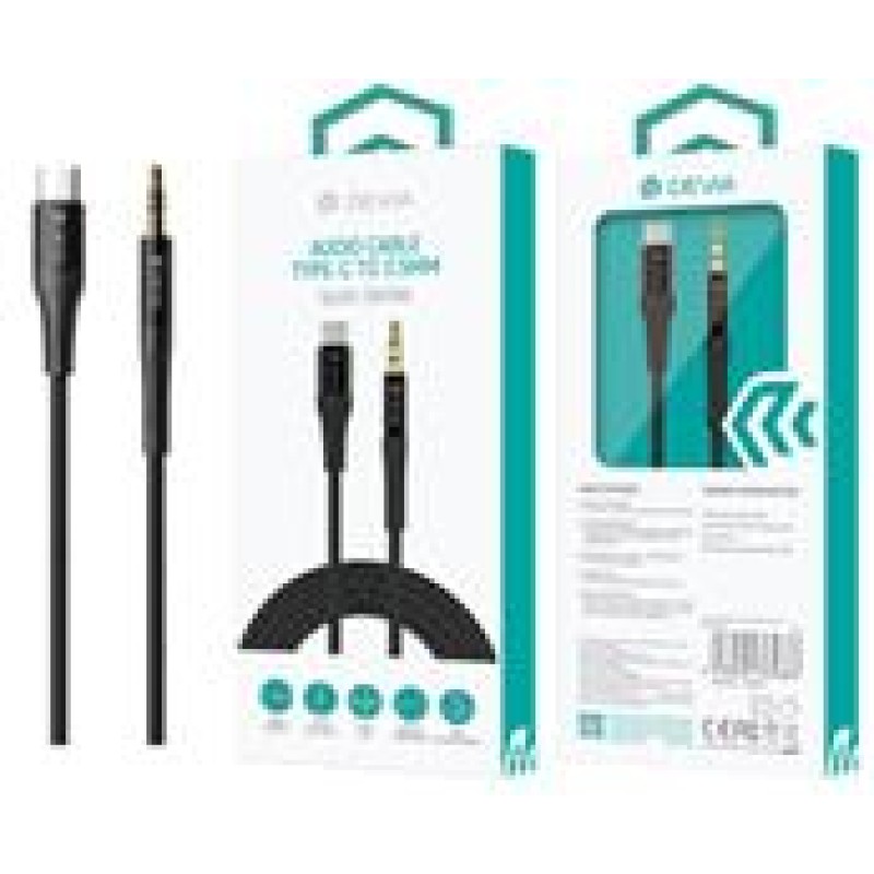 Devia iPure Series Type-C to 3.5mm Audio Cable