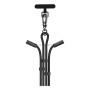 Devia Extreme Speed Series C To C PD 60W Woven Fast Cable Adjustable Lanyard 1.6m Black