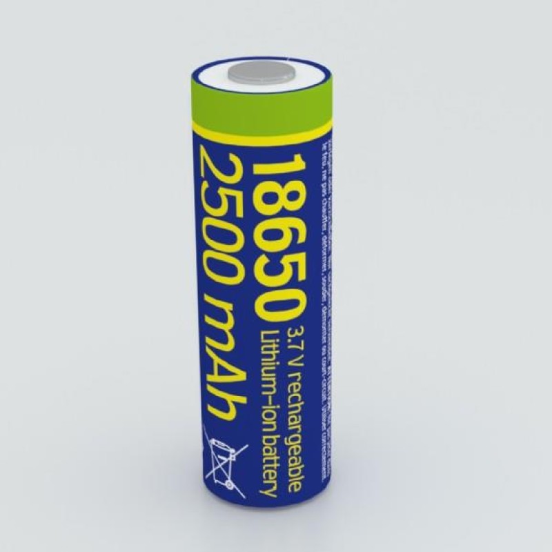 Energenie 18650 Rechargeable Li-ion Battery 2500mAh