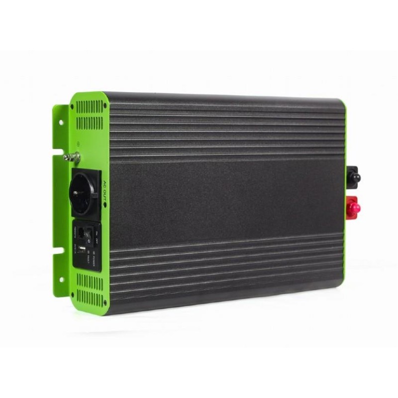 Energenie 12V Pure Sine Wave Car DC-AC Power Inverter 2000W