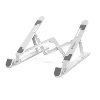 Devia Adjustable Stand for Tablet & Laptop White