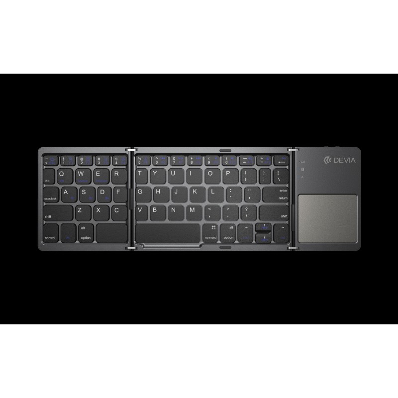 Devia Lingo Series Foldable Bluetooth Keyboard with Touchpad