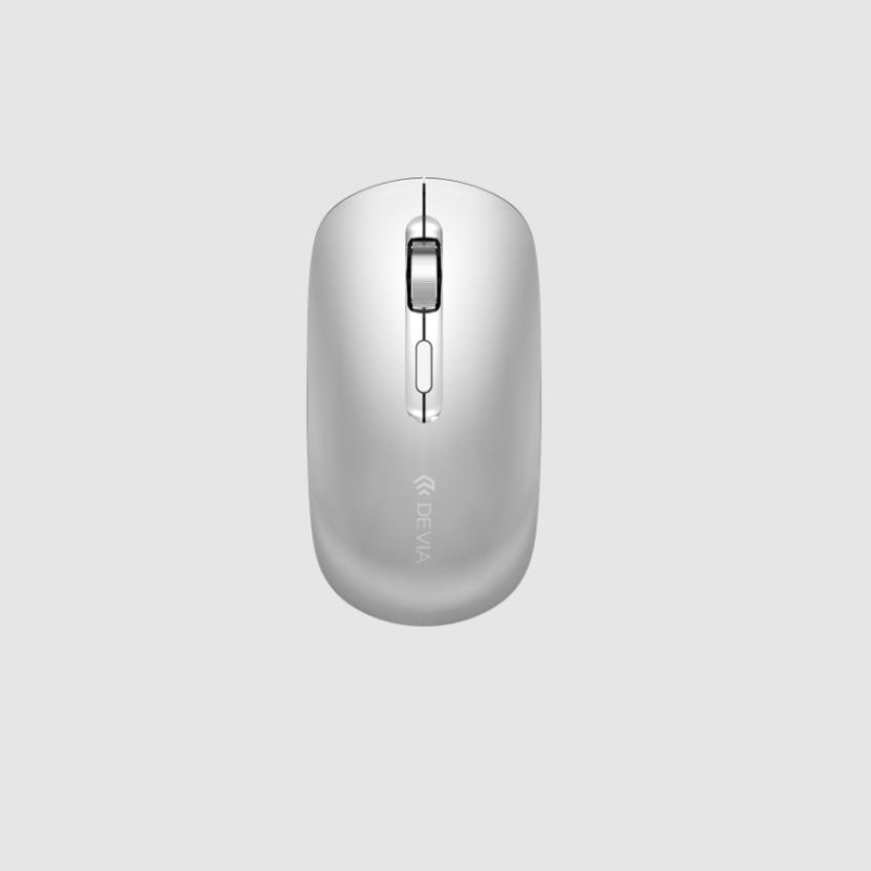 Devia Lingo Series Wireless + 2.4G Dual Mode Silent Mouse Grey