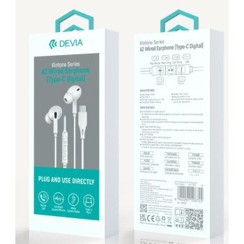 Devia Kintone A2 Wired Type-C Earphone