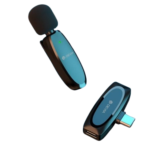 Devia Kintone Series Type-C Wireless Collar Clip Microphone