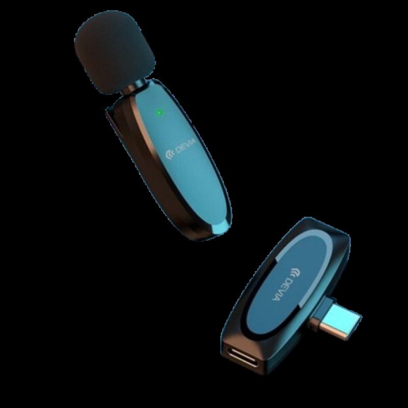 Devia Kintone Series Type-C Wireless Collar Clip Microphone