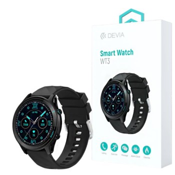Devia Smart Watch WT3 EM709 Black