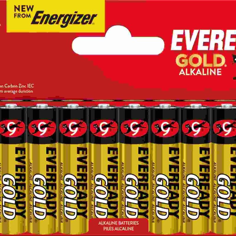 Eveready Gold AAA Alkaline Batteries 12-Pack