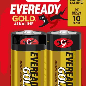 Eveready Gold D Alkaline Batteries 2-Pack