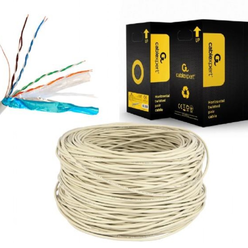CABLEXPERT CAT6 FTP LAN CABLE (PREMIUM CCA), SOLID, ECA, 305 m