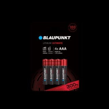 Blaupunkt Lithium Ultimate Battery AAA 4 Pack