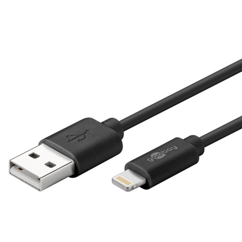 Goobay 3m Charging Cable Black