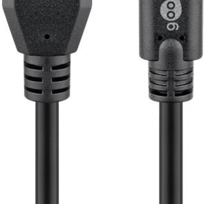 Goobay USB-C to USB-A Cable 0.5m Black