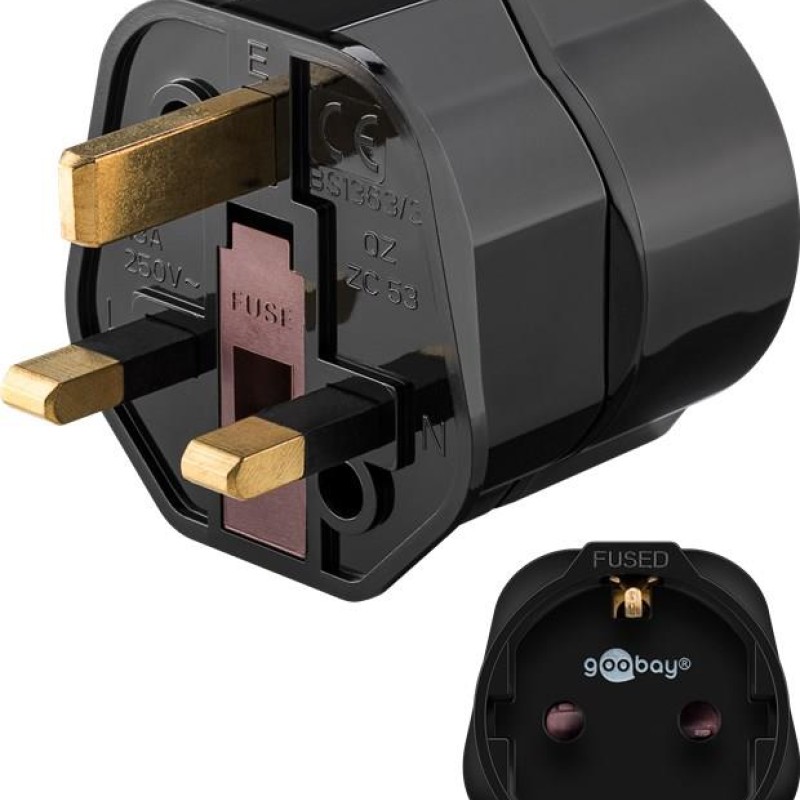 Goobay Universal Power Adapter Black
