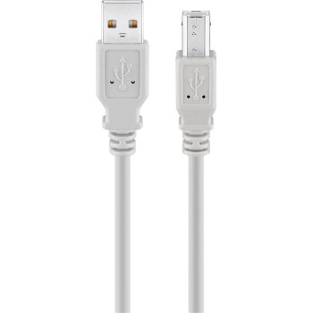 Goobay USB A to B Cable 1.8m White