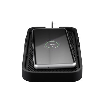 Goobay 15W Wireless Vehicle Fast Charger Black