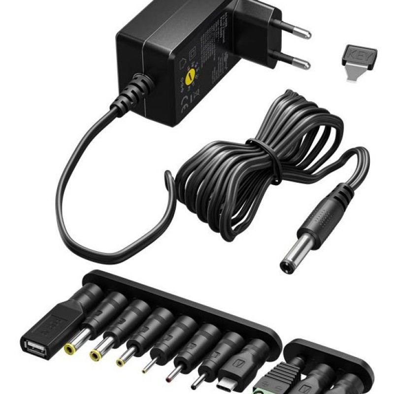 Goobay Universal Power Supply 3V-12V 27W Max