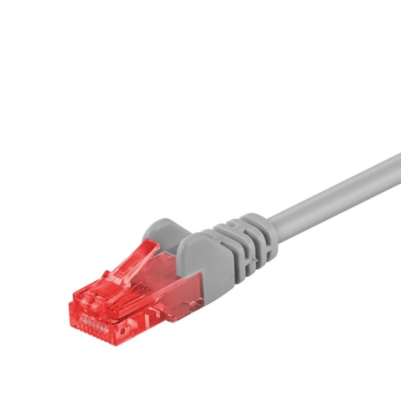 Goobay Cat6 Ethernet Cable 0.5m Grey