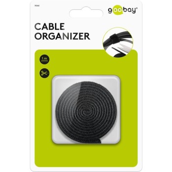 Goobay Cable Management Set Hook and Loop