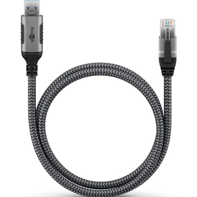 Goobay USB-C 3.0 to RJ45 Ethernet Cable 2m