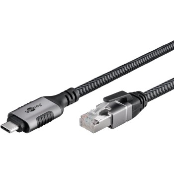 Goobay USB-C 3.1 to RJ45 Ethernet Cable 2m