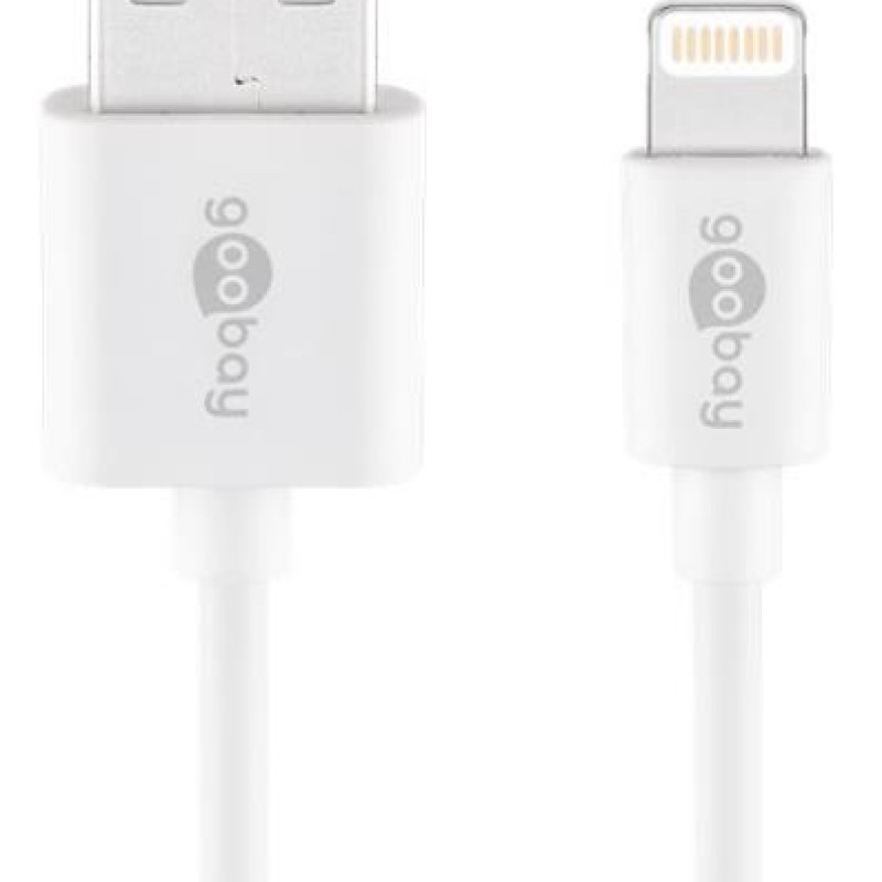 Goobay 3m Lightning Cable White