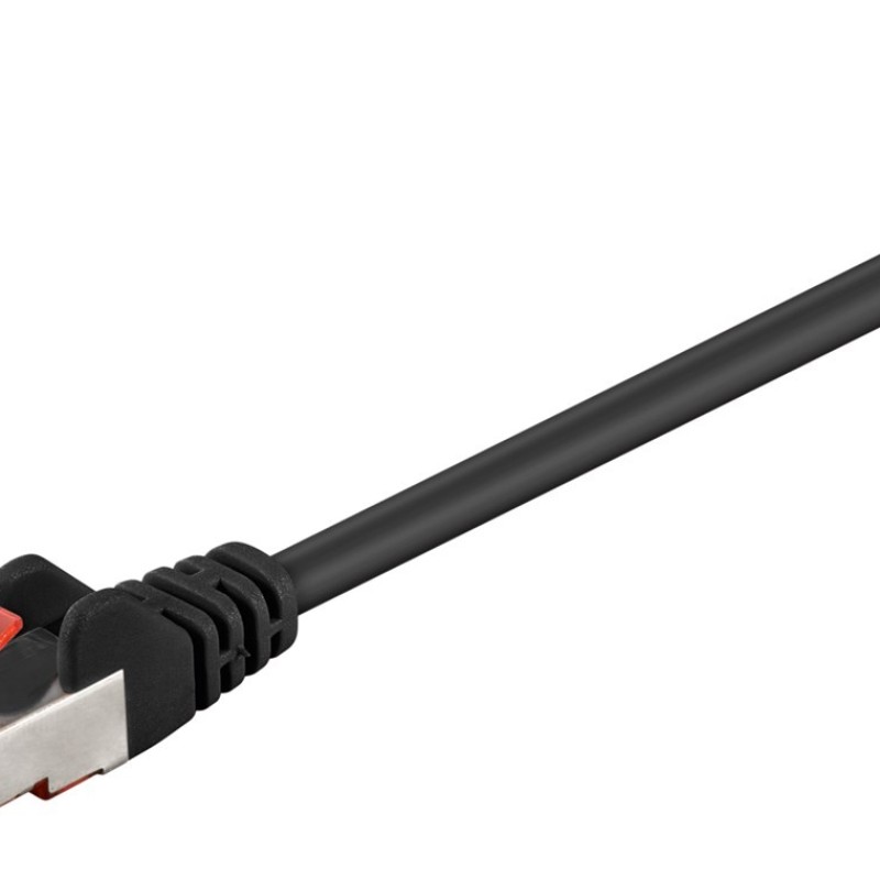 Goobay Cat6 Ethernet Cable 0.25m Black