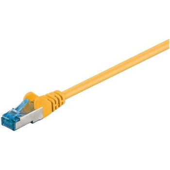 Goobay Cat6A S/FTP PiMF Patch Cable 1m Yellow