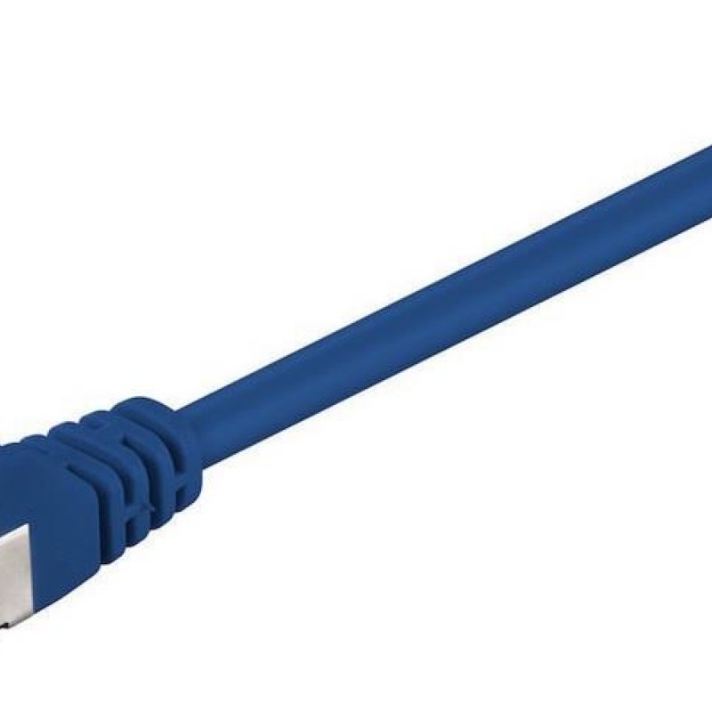 Goobay Cat6A S/FTP PiMF Patch Cable 2m Blue