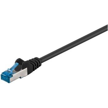 Goobay Cat6A S/FTP PiMF Patch Cable 2m Black