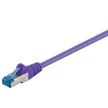 Goobay Cat6A Ethernet Cable 0.25m Violet
