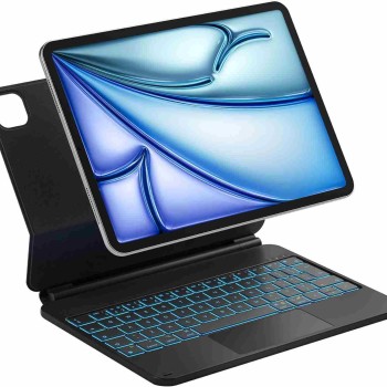 Inateck Magnetic Qwerty Keyboard For Ipad Air 11" Black