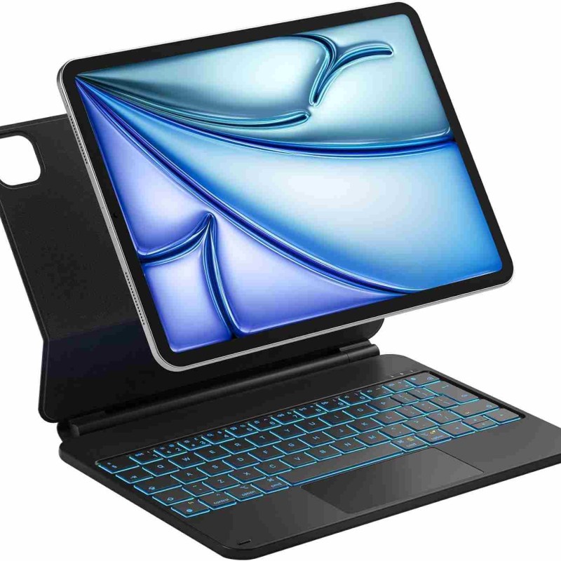 Inateck Magnetic Qwerty Keyboard For Ipad Air 11" Black