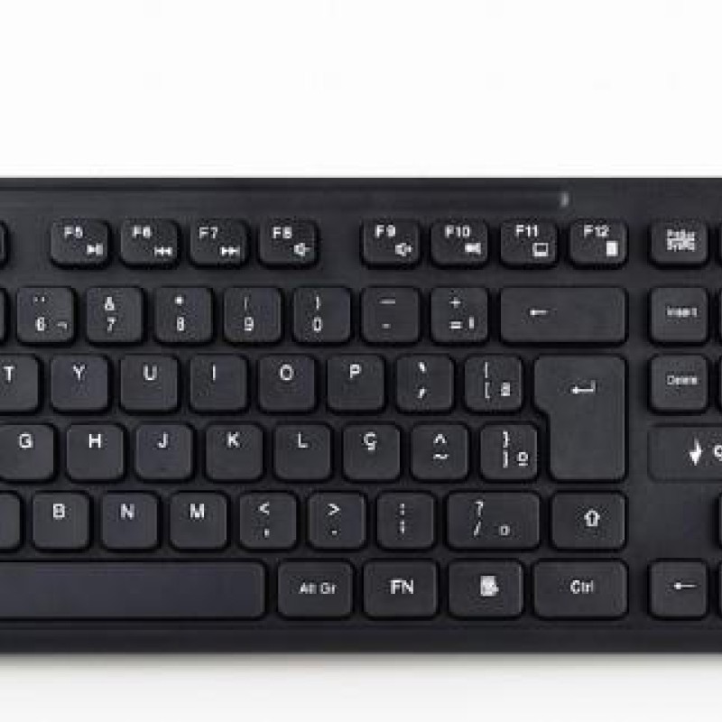 Gembird Multimedia Keyboard RU-Layout Black