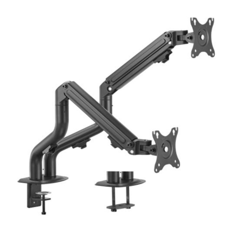 Gembird Dual Display Desk Mount 17"-32" Tilting