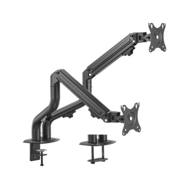 Gembird Dual Display Desk Mount 17"-32" Tilting