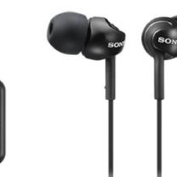 Sony EX110AP In-Ear Handsfree Headphones Black