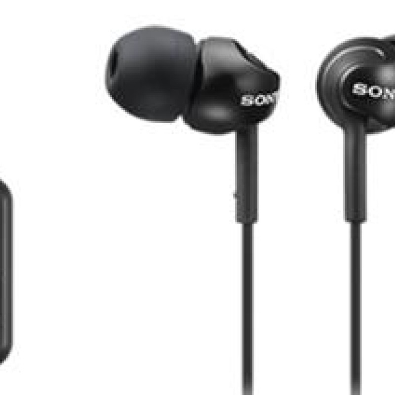 Sony EX110AP In-Ear Handsfree Headphones Black