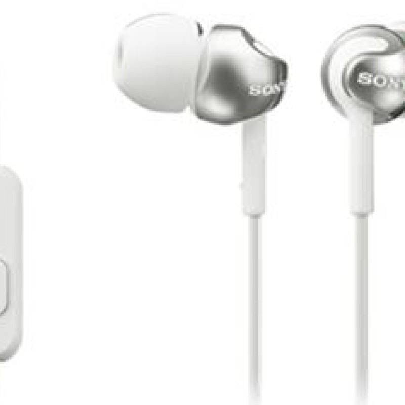 Sony EX110AP In-Ear Handsfree Headphones White