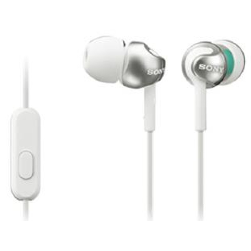 Sony EX110AP In-Ear Handsfree Headphones White
