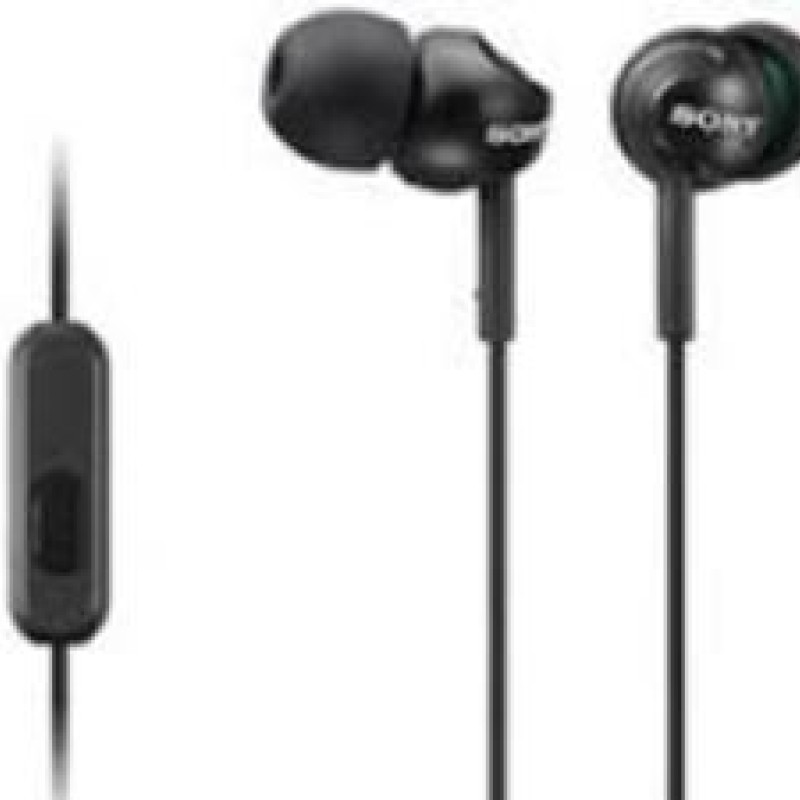 Sony EX15AP In-Ear Handsfree Headphones Black