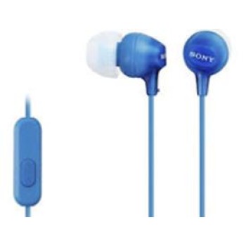 Sony EX15AP In-Ear Handsfree Headphones Blue