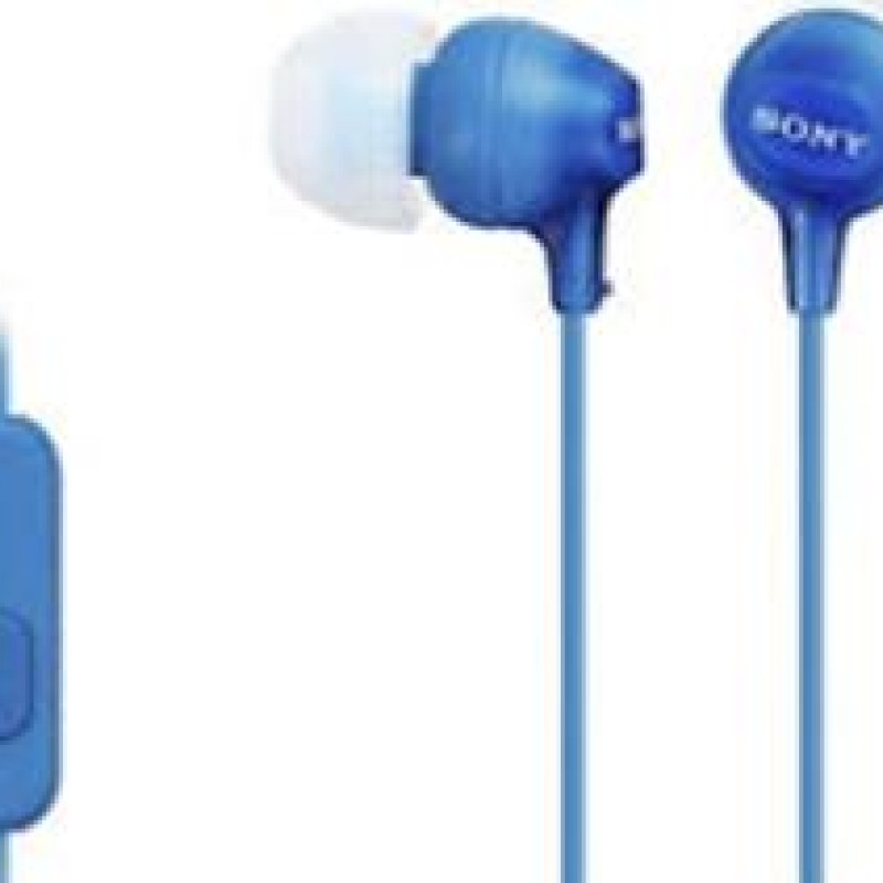 Sony EX15AP In-Ear Handsfree Headphones Blue