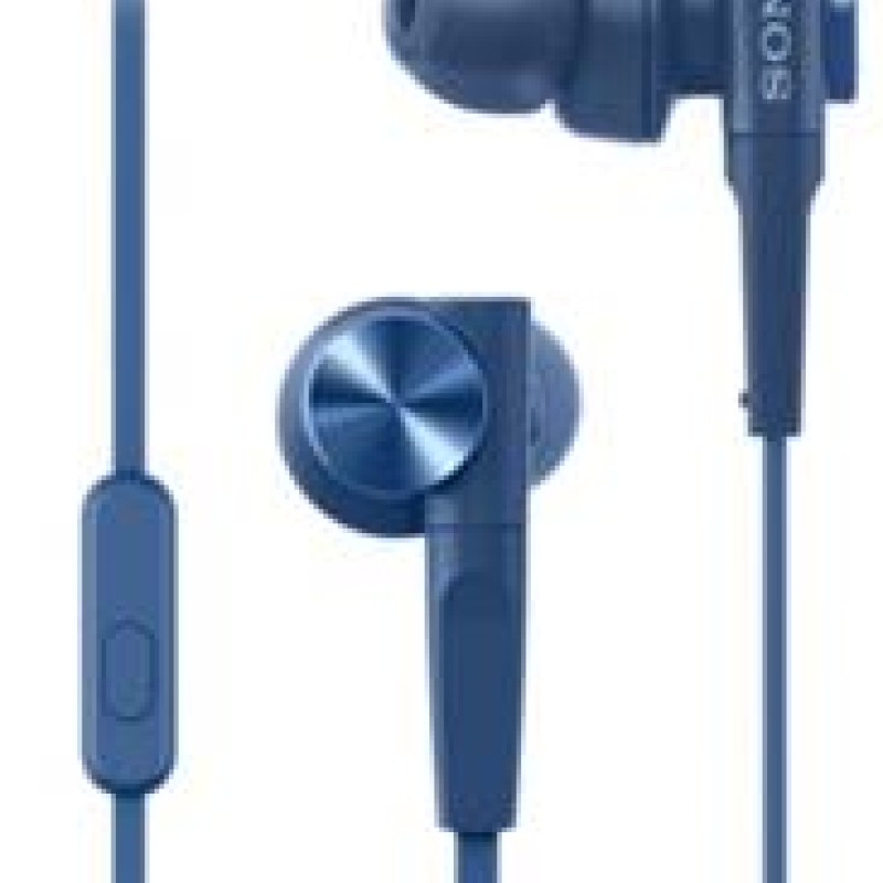 Sony Extra Bass XB55 In-Ear Headphones Blue