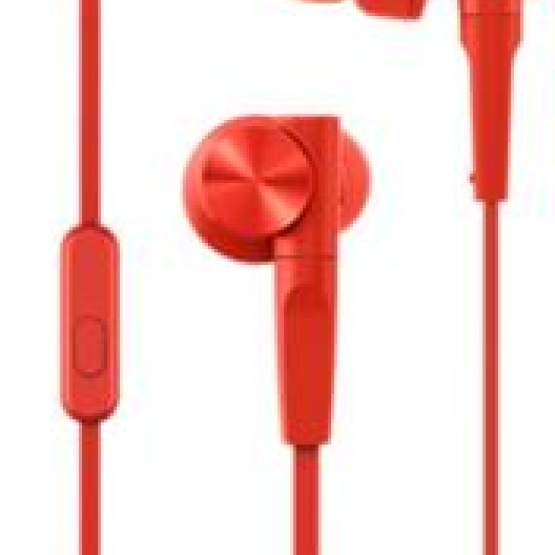 Sony Extra Bass XB55 In-Ear Headphones Red