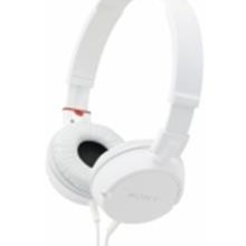 Sony ZX110AP Over-Ear Handsfree Headphones White