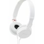 Sony ZX110AP Over-Ear Handsfree Headphones White