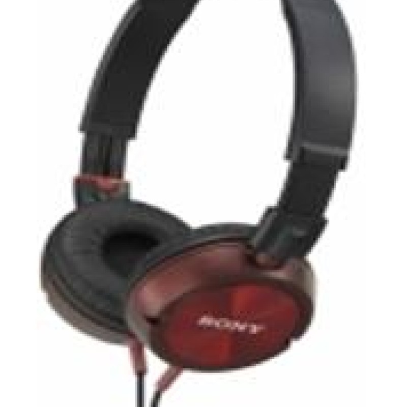 Sony ZX310AP Over-Ear Handsfree Headphones Red