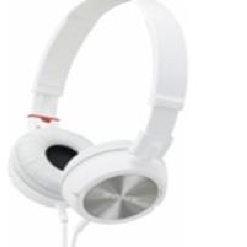 Sony ZX310AP Over-Ear Handsfree Headphones White